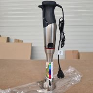 Blender de mână BOSCH Serie 6 ErgoMaster MSM6M821, 1200W (variabilă), Cuțit 4 lame QuattroBlade System Pro, Tocător 500ml, Tel, Pahar, Cuplă ceramică, AntiSplash, Mâner SoftGrip, C1.4m, G1.5kg, Stainless Steel