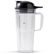 Cană cu capac cu mâner nutribullet ANBHC24DL - AS00002875, 700ml, Pentru Blender Combo, Pro 1000, Select, Smart Touch și Triple Prep System