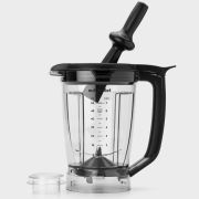 Carafă blender nutribullet ANBFSP64DL - AS00005818, 1.6 litri, Rezistentă la căldură, Capac ventilat, Împingător, Pentru Smart Touch și Smart Touch Combo