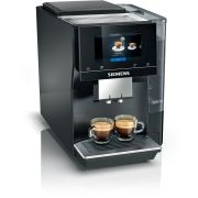 Espressor automat SIEMENS EQ700 classic TP717R06, 19bar, Cold Brew, Home Connect, aromaSelect, aromaDouble Shot, iSelect display, oneTouch DoubleCup, Râșniță ceramică, Rezervor 2.4l, Midnite silver metallic