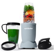 Blender nutribullet Pro Mineral NB907MASL - 0C22300162, 900W, Lamă de extracție, Cană Colossal de 900ml, Amestecare uniformă, Design simplu și compact, Ușor de curățat, Fără BPA, Slate Blue