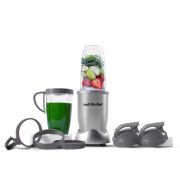 Blender nutribullet Pro 900 NB910S - 0C22300018, 900W, Lamă de extracție, Cană Colossal de 900ml, Amestecare uniformă, Design simplu și compact, Ușor de curățat, Fără BPA, Silver