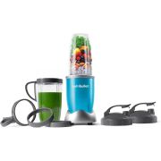 Blender nutribullet Pro 900 NB910T - 0C22300019, 900W, Lamă de extracție, Cană Colossal de 900ml, Amestecare uniformă, Design simplu și compact, Ușor de curățat, Fără BPA, Teal