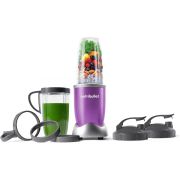 Blender nutribullet Pro 900 NB910PUR - 0C22300015, 900W, Lamă de extracție, Cană Colossal de 900ml, Amestecare uniformă, Design simplu și compact, Ușor de curățat, Fără BPA, Purple