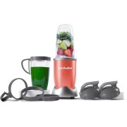 Blender nutribullet Pro 900 NB910COR - 0C22300012, 900W, Lamă de extracție, Cană Colossal de 900ml, Amestecare uniformă, Design simplu și compact, Ușor de curățat, Fără BPA, Coral