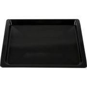 Tavă emailată BOSCH 00742278, L46.4cm, l34.5cm, H2.9cm, G1.2kg, Black Enamel