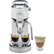 Espressor manual De'Longhi Dedica Duo EC890.WI - 0132106346, 15 bari, 1450W, Rezervor apă 11l, White