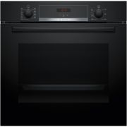 Cuptor încorporabil multifuncțional BOSCH Seria 4 HBA534BB3, 60x60cm, Negru