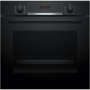 Cuptor încorporabil multifuncțional BOSCH Seria 4 HBA554EB3, 60x60cm, Negru