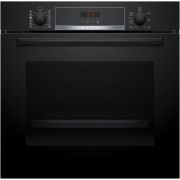 Cuptor încorporabil multifuncțional BOSCH Seria 4 HQA574BB3, 60x60cm, Negru
