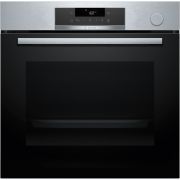Cuptor încorporabil multifuncțional cu opțiune de aburi BOSCH Seria 4 HRG532BS3, 60x60cm, Inox