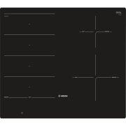 Plită cu inducție BOSCH Seria 8 PXE601DC1E, 60cm, Neagră