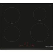 Plită inducție BOSCH Seria 6 PIE631HC1E, 60cm, Neagră
