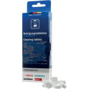 Tablete curățare BOSCH 00311970, 10 tablete, Elimină foarte ușor grăsimea de cafea și reziduurile puternice, Pentru aparatele de cafea complet automate