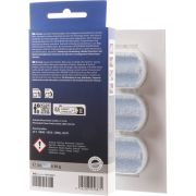 Tablete decalcifiere BOSCH 00312445, 3 tablete de 36g pentru decalcifiere, Pentru aparate de cafea, Înlătură rapid calcarul, Îmbunătățește durata de viață
