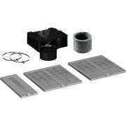 Kit recirculare BOSCH Long Life DWZ1BK1S1 - 17008122, Durata de viață a filtrelor 10 ani, Filtrele se regenerează o dată la 4 luni  în cuptor la 200°C timp de 2 ore
