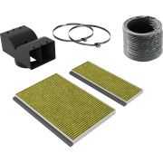 Kit recirculare BOSCH Clean Air Plus 17008544, Tratat special împotriva mirosului de pește, Funcționalitate anti-polen, Durata de viață a filtrelor 12-18 luni