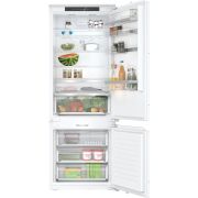 Combină frigorifică încorporabilă XXL BOSCH Serie 6 KBN96ADD0, 193.5x70.8cm, Clasa D, Con 98l, Fri 284l, No Frost, VitaFresh, Iluminare LED, Două circuite răcire, Balama plată închidere amortizată
