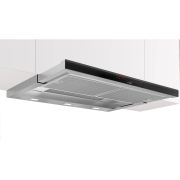 Hotă telescopică încorporabilă BOSCH Serie 8 DFS098K54, accent line, 90cm, Inox