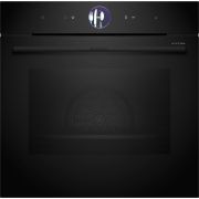 Cuptor multifuncțional încorporabil cu opțiune de aburi BOSCH Serie 8 HRG976NB1, accent line, 60x60cm, Negru