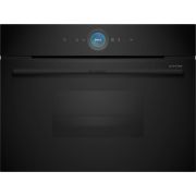 Cuptor încorporabil compact BOSCH Serie 8 CDG914XB1, accent line, 60x45cm, Negru