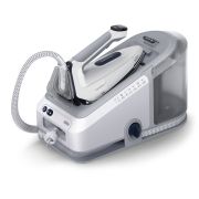 Stație de călcat BRAUN CareStyle 7 IS7262GY - 0128805000, 2700W, Continuu 150g/min, Jet 510g, Rez det 2l, C1.7m, EloxalPlus, iCare, iMode, FreeGlide 3D, PowerSteam, Silențioasă, Turbo, G5.15kg, Albă