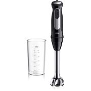 Blender de mână BRAUN MultiQuick 5 Pro MQ55001M - 0X22111505, 1000W, Pahar gradat 0.6l, EasyClick Plus, 25 de viteze+turbo, PowerBell VPlus, SplashControl