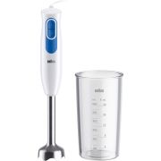 Blender de mână BRAUN MultiQuick 2 MQ20001MWH - 0X22111490, 600W, 2 viteze, Pahar gradat, EasyTwist, Cablu 1.2m