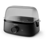 Aparat de gătit ouă Philips Seria 3000 HD9137/90, Deep Black