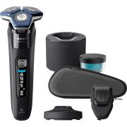 Aparat de bărbierit electric Philips Shaver Seria 7000 S7886/58, Umed și uscat, Ink Black