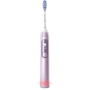 Periuţă de dinţi electrică Philips Sonicare Advanced Clean Special Edition HX3792/12, Senzor presiune, 5 moduri, QuadPacer, SmartTimer, Ecran inteligent, Autonomie 14 zile, Metallic Light Pink