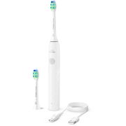 Periuţă de dinţi electrică Philips Sonicare 1100 HX3902/01, 1 mod, 1 intensitate, Fluid Action, BrushPacer, SmartTimer, O încărcare 14 zile, Albă