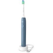 Periuţă de dinţi electrică Philips Sonicare 2100 HX4021/04, 1 mod, 2 intensități, Fluid Action, BrushPacer, SmartTimer, O încărcare 14 zile, Marine Blue