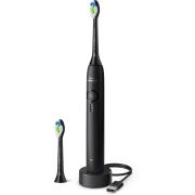 Periuţă de dinţi electrică Philips Sonicare 3100 HX4032/32, Senzor presiune, 1 mod, 3 intensități, Fluid Action, BrushPacer, SmartTimer, O încărcare 14 zile, Neagră