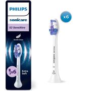 Set de 6 capete de periere Philips Sonicare Sensitive HX6056/87