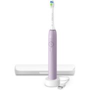 Periuţă de dinţi electrică Philips Sonicare 3100 HX4033/27, Senzor presiune, 1 mod, 3 intensități, Fluid Action, BrushPacer, SmartTimer, O încărcare 14 zile, Toc de transport, Lush Lilac