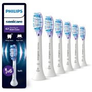 Set de 6 capete standard Philips Sonicare G3 Premium Gum Care Soft HX9056/87