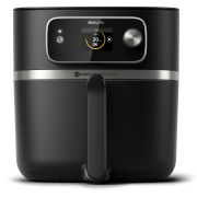 Friteuză cu aer cald Philips AirFryer Combi Seria 7000 HD9880/90, 8.3l, Termometru pentru alimente