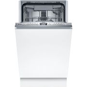 Mașină de spălat vase complet încorporabilă BOSCH Serie 4 SPV4HMX12E, 45cm, 2400W, Clasa D, Albă