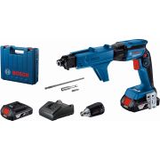 Şurubelniţă cu acumulator pentru gips-carton BOSCH PRO GTB 185-LI cu GMA 55 06019K7022