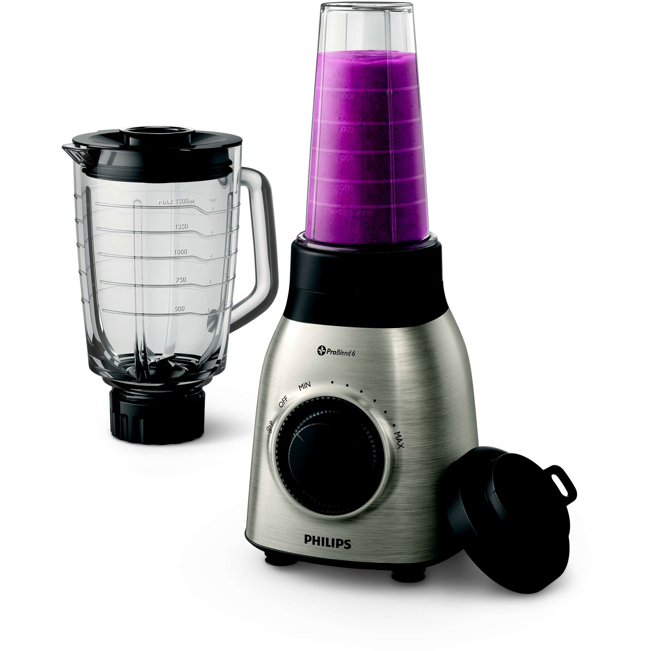 Blender Philips Problend 6 Hr3556 00 [gama Viva Collection] In Blendere Magnet Ro