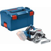 Fierăstrău circular cu acumulator BOSCH PRO GKS 18V-57 G 06016A2101, Pentru tăieturi de până la 57mm, Compatibilitate cu sistemele obişnuite de şine de ghidare, 18V
