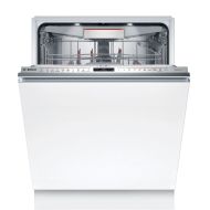 Mașină de spălat vase complet încorporabilă BOSCH Serie 8 SMV8YCX02E, 60cm, 2400W, Clasa A, 8 programe, 14 seturi, AquaStop, PerfectDry, Machine Care, Zeolith, EcoSilence Drive, Albă