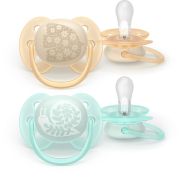 Set 2 suzete Philips AVENT ultra soft SCF091/41