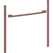 Kit instalare NEFF Flex Design Z9060BY0, 60cm, Brushed bronze