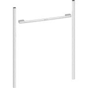 Kit instalare NEFF Flex Design Z9075MY0, 75cm, Pentru instalare seamless a unui cuptor de 60cm cu un sertar (de vidat sau termic) de 14cm, Metallic silver