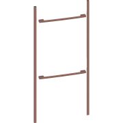 Kit instalare NEFF Flex Design Z912BBY0, 120cm, Pentru instalare seamless a două cuptoare de 60cm, Brushed bronze