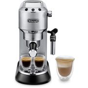 (EOL) Espressor manual cu pompă DeLonghi Dedica Style EC685.M - 0132106138, 1300W, 15bar, 1.1l, Thermoblock, Sistem Cappuccino reglabil, Corp inox, Căni până la 12cm, Încălzire pasivă cești, Shiny Metal