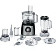 Robot de bucătărie BOSCH MultiTalent 3 MCM3501M, 800W, Brushed Stainless Steel