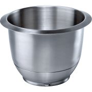 Bol mixare oțel inoxidabil BOSCH MUZ5ER2 - 00572475, Volum 3.9l, Amestec prăjituri 2.7kg, Aluat cu drojdie 1.9kg, G719g, Pentru Serie 4 MUM5